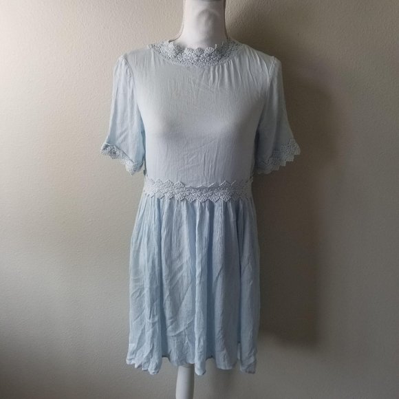 Vero Moda / Small / Mini Dress Ballard Blue - Picture 1 of 4